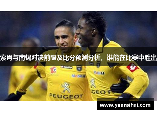 索肖与南锡对决前瞻及比分预测分析，谁能在比赛中胜出